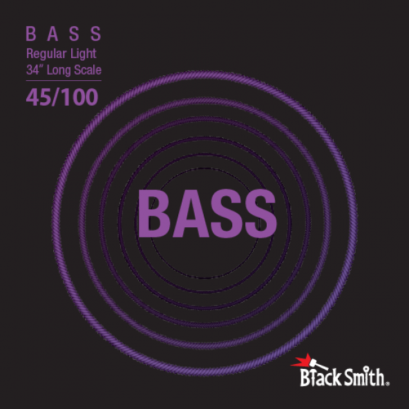 BLACKSMİTH NW-45100-4-34 BASS GİTAR TELİ 4 TELLİ ürün görseli 1