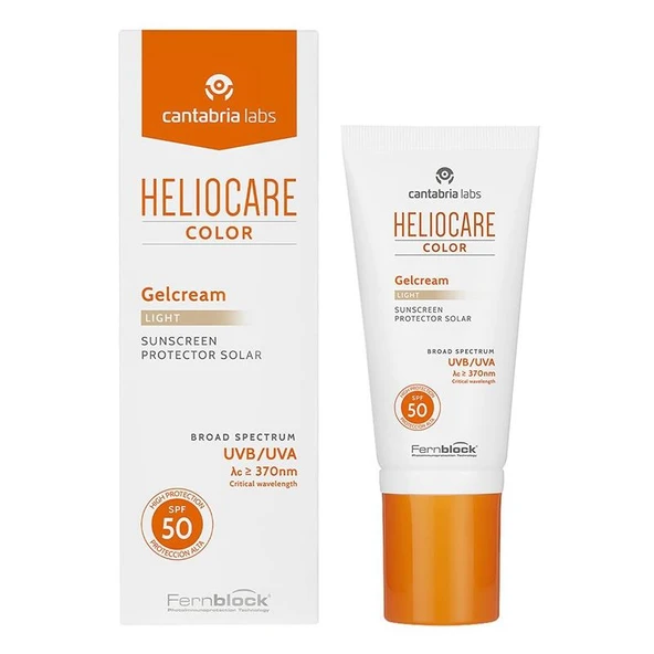 Heliocare Color Spf 50 Gelcream Light 50Ml ürün görseli 1