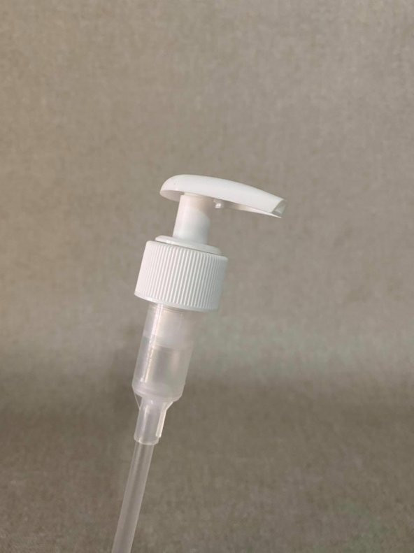 Plastik Sıvı Sabun Pompası Beyaz - Losyon Krem Pompası ürün görseli 1