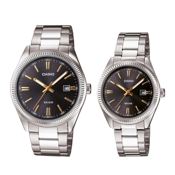 Casio MTP-LTP-1302D-1A2 Çift Kol Saati (Kadın-Erkek) ürün görseli 1