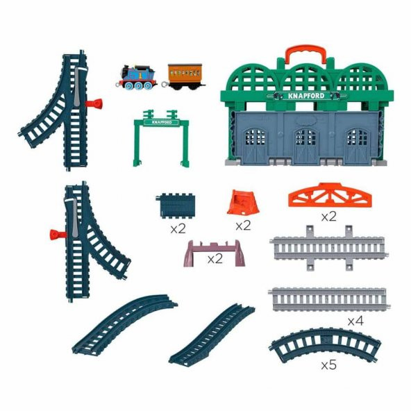 Fisher Price Thomas ve Arkadaşları Knapford İstasyonu Oyun Seti HGX63 ürün görseli 1