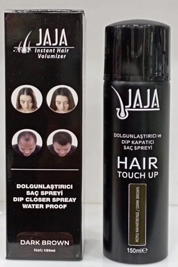 Jaja Dolgunlaştırıcı Ve Dip Kapatıcı  Saç Spreyi Koyu Kahve 150 Ml ürün görseli 1
