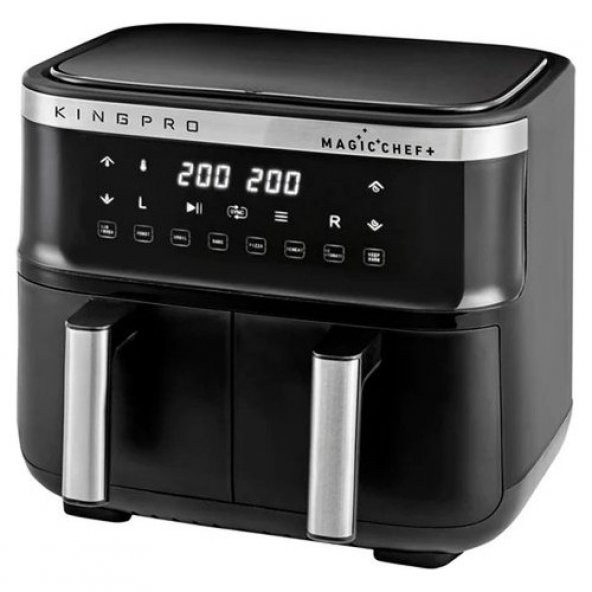 KİNG KYF32 MAGİC CHEF PLUS DUAL AİRFRYER - Resim 2