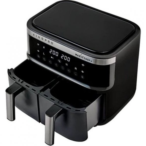KİNG KYF32 MAGİC CHEF PLUS DUAL AİRFRYER - Resim 3