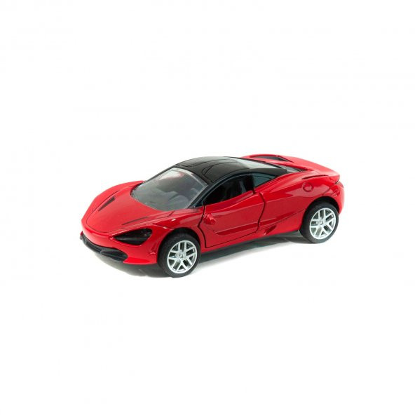 Çek Bırak Metal Araba Mclaren 12 Cm Kırmızı ürün görseli 1