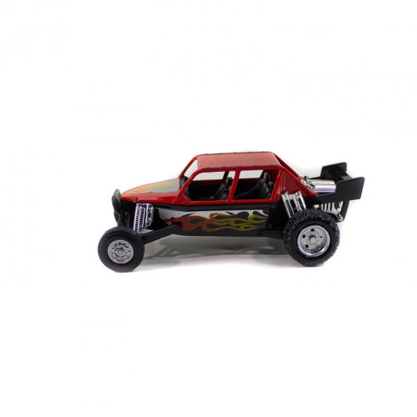 Metal Off Road Yarış Aracı Kırmızı ürün görseli 1