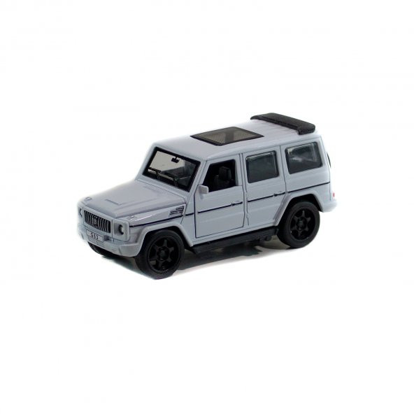 Metal Mercedes G63 Çek Bırak Model Araba Beyaz 12 Cm ürün görseli 1