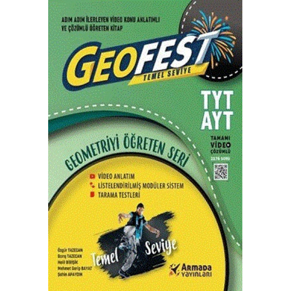 Armada Yayınları TYT - AYT Geofest Temel Seviye Geometriyi Öğreten Seri Tamamı Video Çözümlü ürün görseli 1
