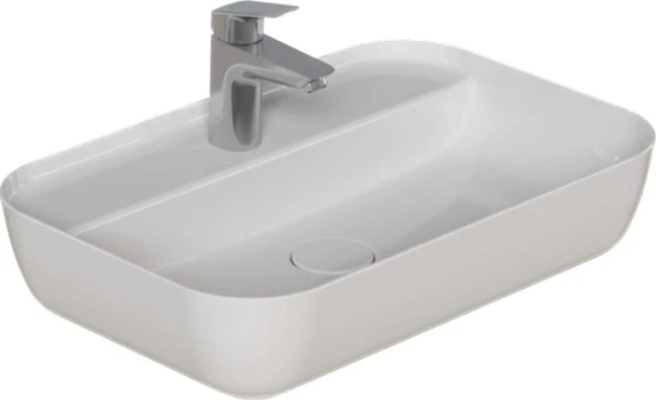 Dura Nexus Lavabo Set Tezgah Üstü D.Lİ 40*60 cm İnce Yanak ürün görseli 1