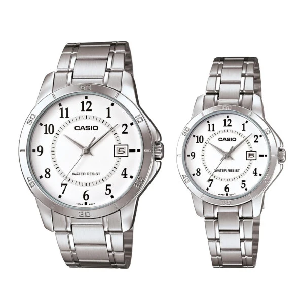 Casio MTP-LTP-V004D-7BUDF Çift Kol Saati (Kadın-Erkek) ürün görseli 1