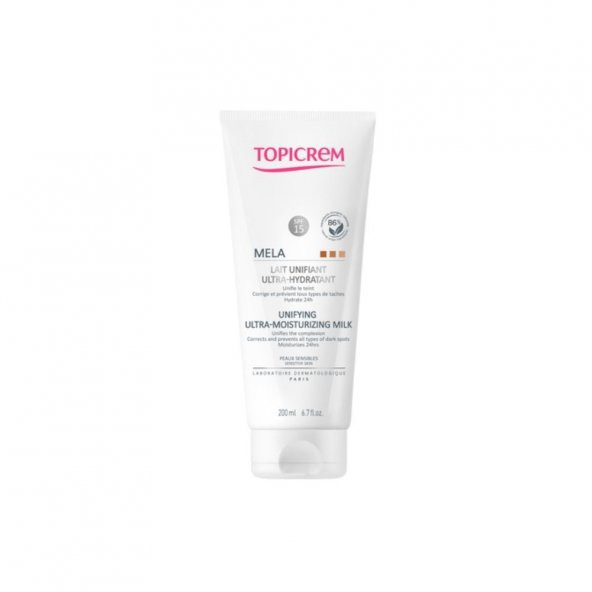 Mela Unifying Ultra Moisturizing Milk SPF15 Aydınlatıcı Vücut Sütü 200ml ürün görseli 1