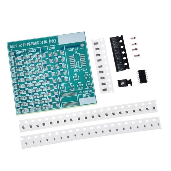 SMD Lehimleme Pratik Kartı - Demonte(Montesiz) ürün görseli 1