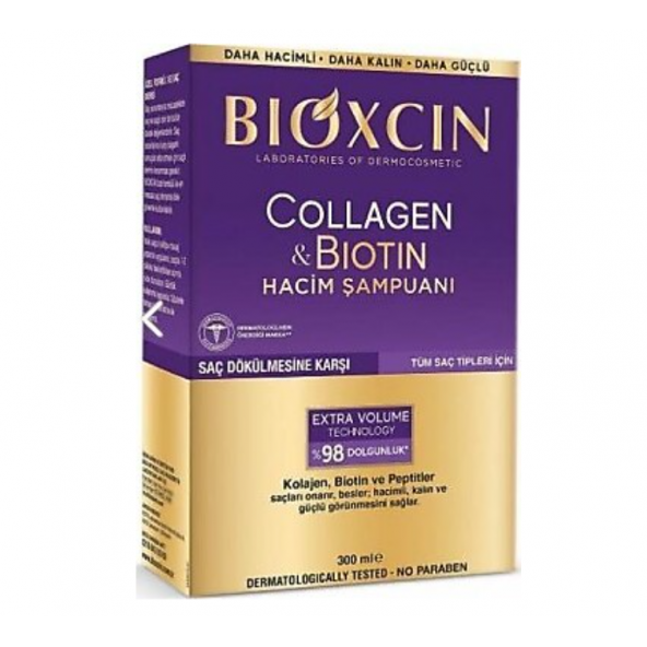 Bioxcin Collagen Biotin Hacim Şampuanı 300 ml ürün görseli 1
