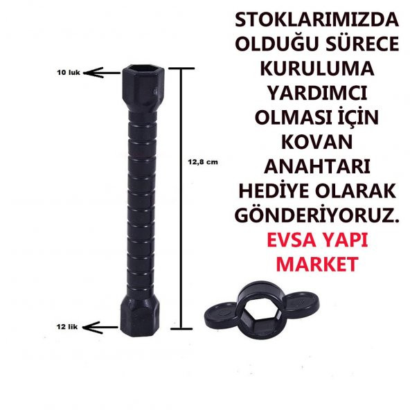 Venita Siyah Lüks Mutfak Eviye Batarya - Resim 3