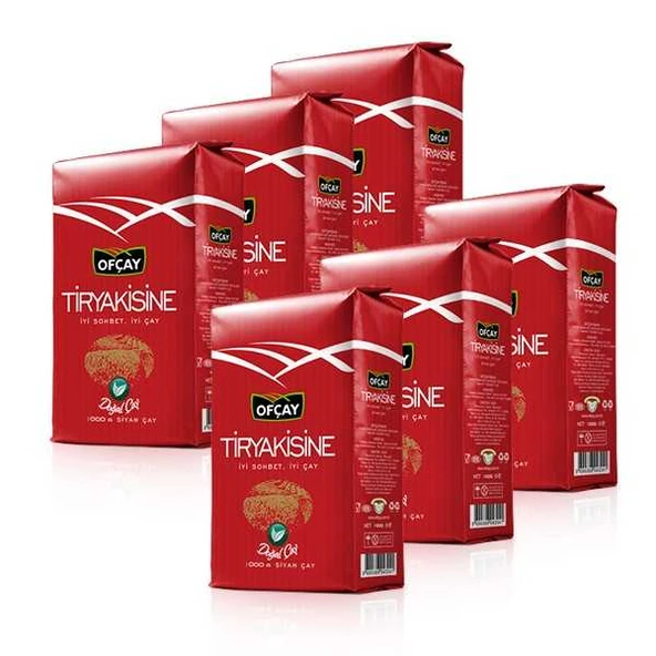 Ofçay Tiryakisine Dökme Çay 1 kg x 6 Adet ürün görseli 1