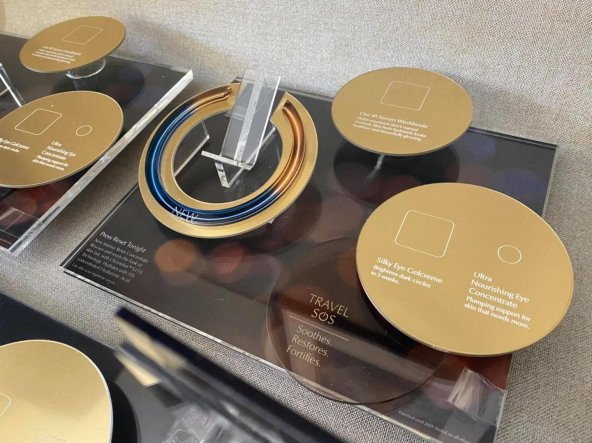 Masaüstü Stant 4 Adet - Sert Plastik Stant - Resim 3