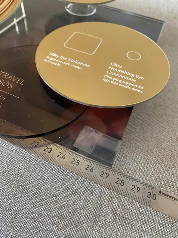 Masaüstü Stant 4 Adet - Sert Plastik Stant - Resim 6