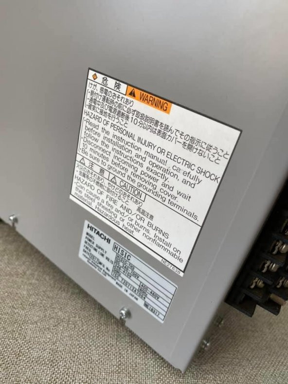 Hitachi HISIC-TH3 Power Supply 2. El - Resim 7