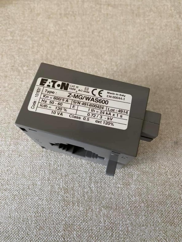 Eaton Z-MG/WAS600 101631 Akım Transformatörü  600/5A ürün görseli 1