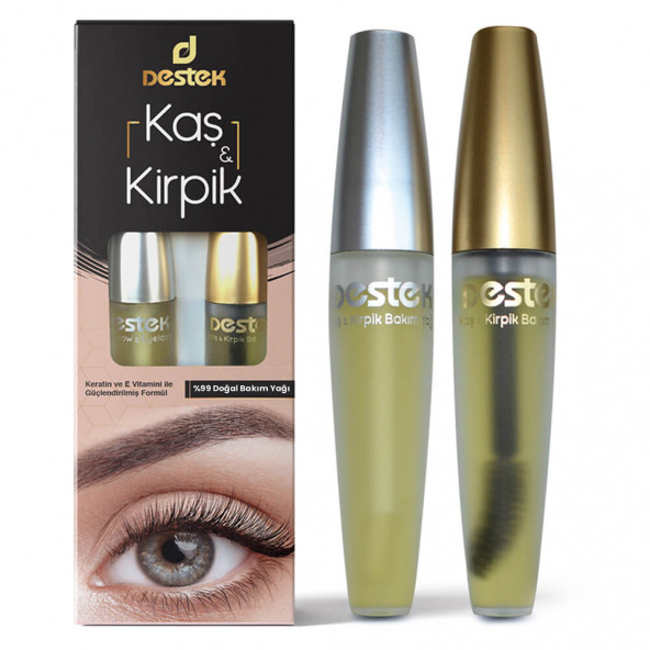 DESTEK KAŞ VE KİPRİK BAKIM YAĞI 20 ML ürün görseli 1