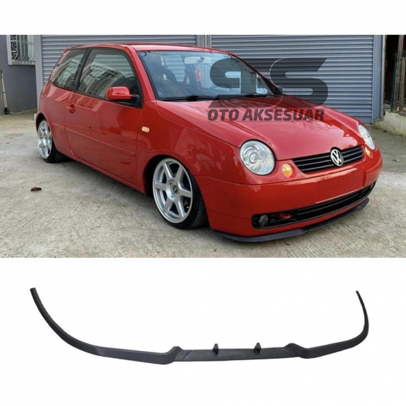 Vw Lupo Cupra R Uyumlu Ön Lip Mat Siyah Ön Tampon Lip ürün görseli 1