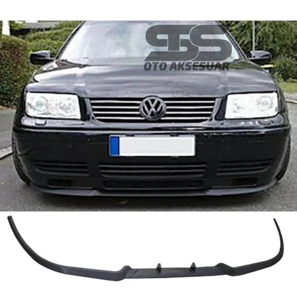Vw Bora Cupra R Uyumlu Ön Lip Mat Siyah Ön Tampon Lip ürün görseli 1