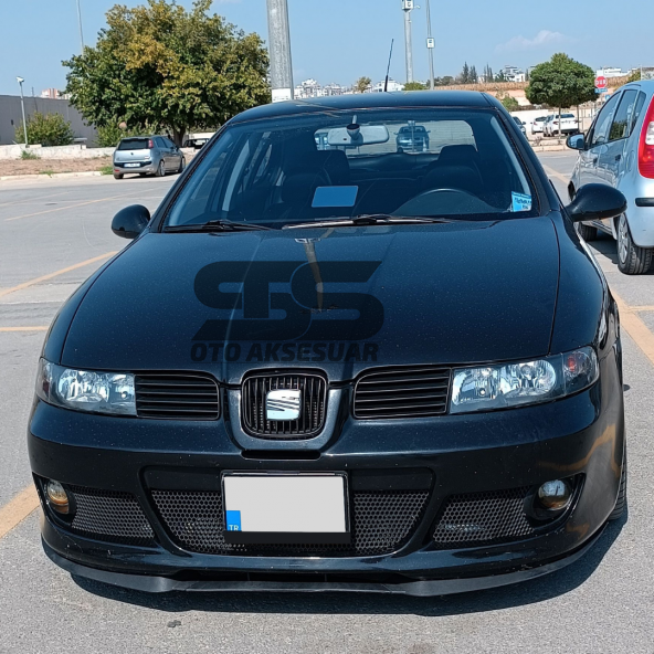 Seat Toledo Mk2 Cupra R Uyumlu Ön Lip Mat Siyah Ön Tampon Lip ürün görseli 1
