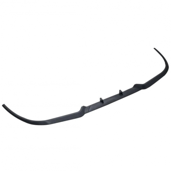 Renault Clio 2 1999-2007 Cupra R Uyumlu Ön Lip Mat Siyah Ön Tampon Lip ürün görseli 1