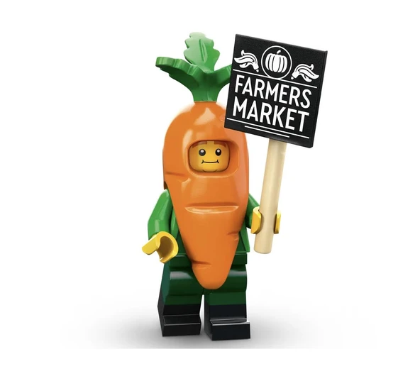 Lego 71037 Minifigure Series 24 - 4 Carrot Mascot ürün görseli 1