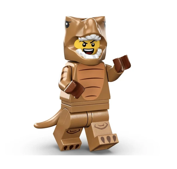 Lego 71037 Minifigure Series 24 - 6 T-Rex Costume Fan ürün görseli 1