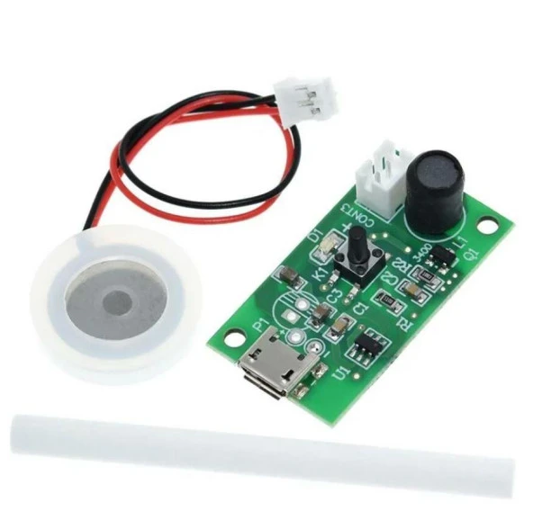USB Ultrasonik Sis Yapıcı  Modül - 5V Nem Buhar Yapıcı ürün görseli 1