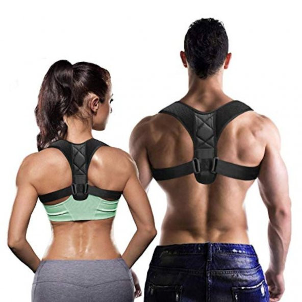 Upright Ayarlanabilir Kambur Önleyici Dik Duruş Korsesi Kemeri ürün görseli 1