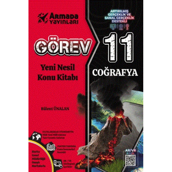 Armada Yayınları 11. Sınıf Görev Coğrafya Yeni Nesil Konu Kitabı ürün görseli 1