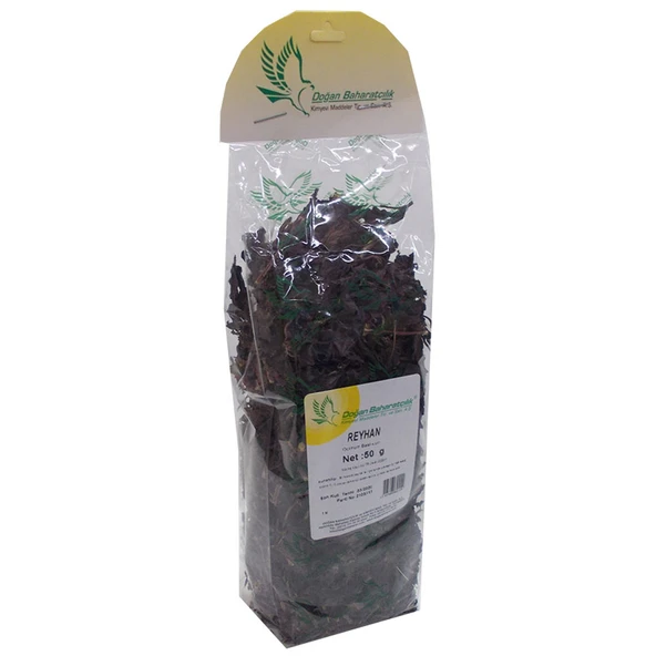 Reyhan Otu Mor Doğal 50 Gr Paket - Resim 6