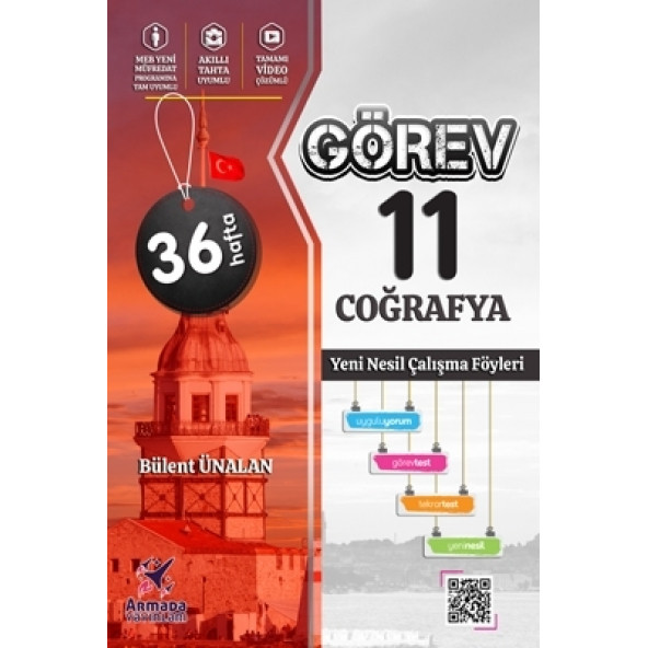 Armada Yayınları 11. Sınıf Görev Coğrafya Yeni Nesil Çalışma Föyleri ürün görseli 1