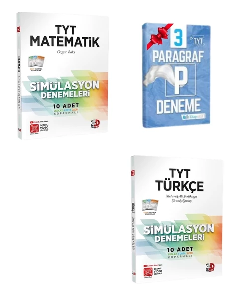 TYT Matematik ve Türkçe Simülasyon Deneme ürün görseli 1
