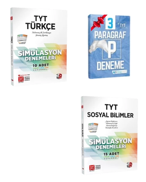 TYT Türkçe ve Sosyal Bilimler Simülasyon Deneme ürün görseli 1