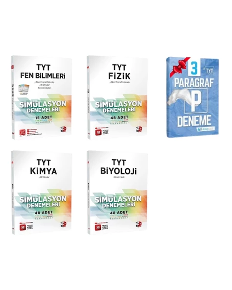 TYT Fen Bilimleri Fizik Kimya ve Biyoloji Simülasyon Deneme ürün görseli 1