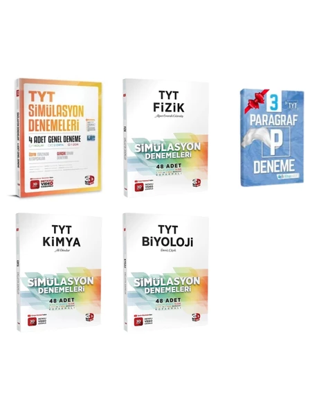 TYT Genel Fizik Kimya ve Biyoloji Simülasyon Deneme ürün görseli 1