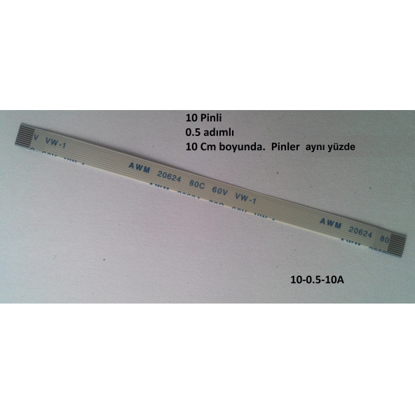 Monster Tulbar T5V14.1 Versiyon touchpad flex kablosu 10-0.5-10A-2 ürün görseli 1