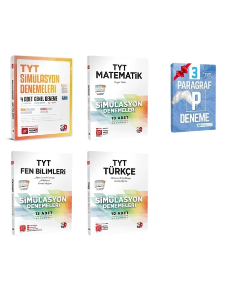 TYT Genel Matematik Fen ve Türkçe Simülasyon Deneme ürün görseli 1
