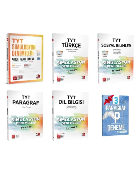 TYT Genel Türkçe Sosyal Paragraf ve Dil Bilgisi Simülasyon Deneme ürün görseli 1