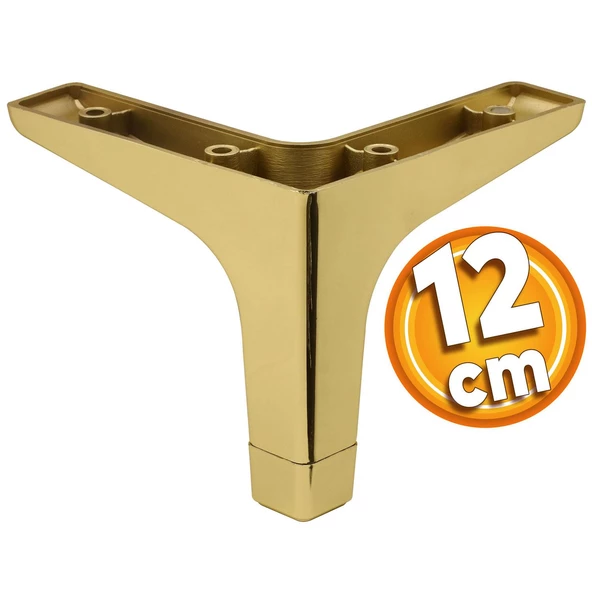 Sedef Lüks Mobilya Kanepe Sehpa Tv Ünitesi Koltuk Ayağı 12 Cm Altın Gold Baza Ayakları ürün görseli 1