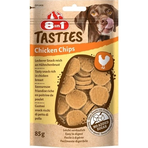 8in1 Tasties Chicken Chips 85G Skt : 12/2027 ürün görseli 1