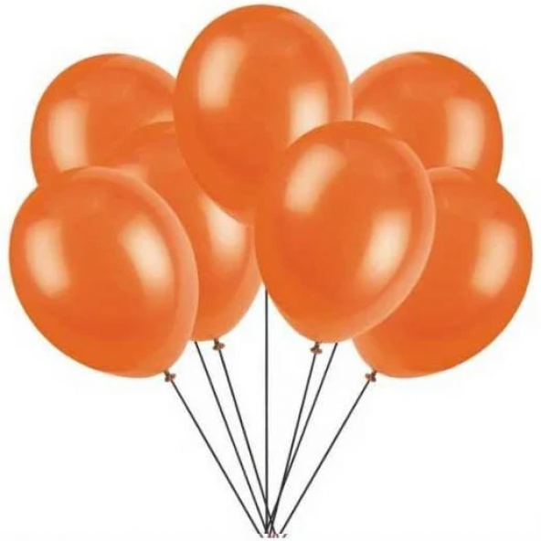 LATEKS BALON TURUNCU 12 12Lİ ürün görseli 1