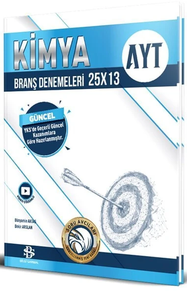 Bilgi Sarmal AYT Kimya 25 x 13 Branş Denemeleri ürün görseli 1