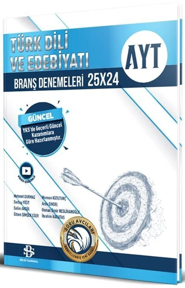 Bilgi Sarmal AYT Türk Dili ve Edebiyatı 25 x 24 Branş Denemeleri ürün görseli 1