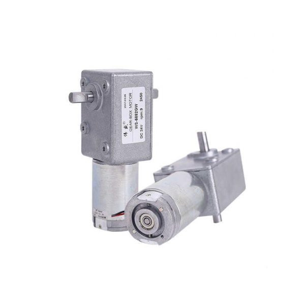 WS-5882GW 24V 9rpm Sonsuz Dişli Motor - Redüktörlü Motor ürün görseli 1
