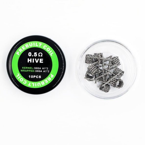 HIVE 0,5 Ohm Hazır Sarılı Bobin 10 Adet 30GA A1*2 ürün görseli 1