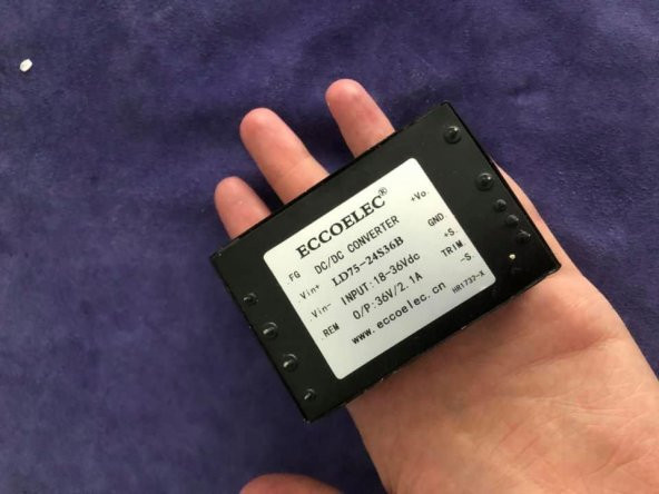 Eccoelec 75W DC DC Converter 36V 2.1A Çıkış LD75-24S36B - Resim 5